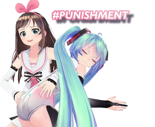 👊 Стикер «Kizuna Ai» для Telegram