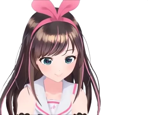 🌚 Стикер «Kizuna Ai» для Telegram