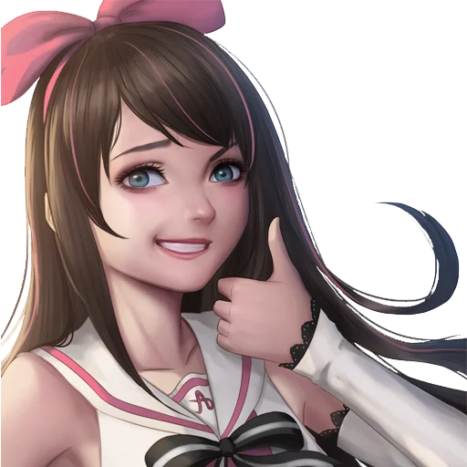 😁 Стикер «Kizuna Ai» для Telegram