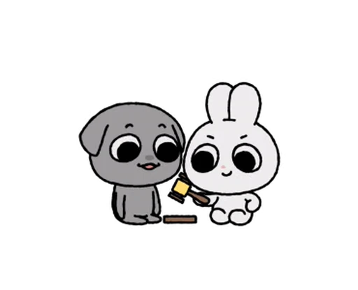 🙂 Стикер «Kkamang» для Telegram