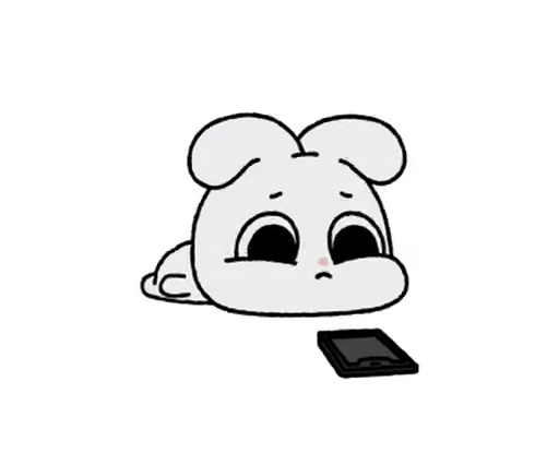 🫤 Стикер «Kkamang» для Telegram