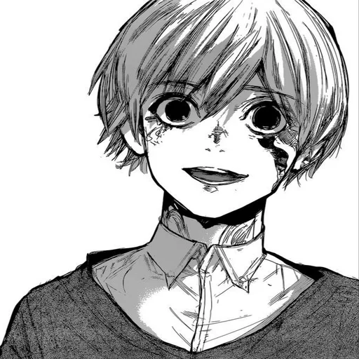 😁 Стикер «Ken Kaneki Tokyo Ghoul» для Telegram
