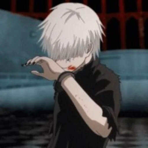 Стикерпак Ken Kaneki Tokyo Ghoul для Telegram