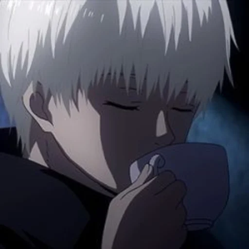 ☕️ Стикер «Ken Kaneki Tokyo Ghoul» для Telegram