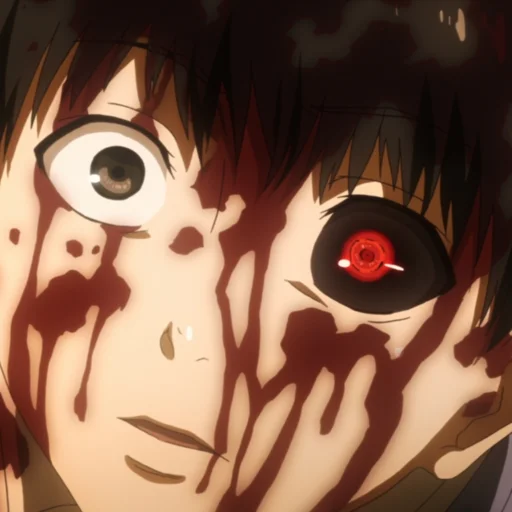 😯 Стикер «Ken Kaneki Tokyo Ghoul» для Telegram