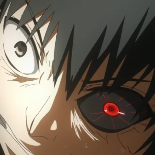😡 Стикер «Ken Kaneki Tokyo Ghoul» для Telegram