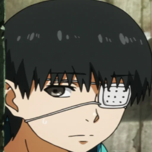 😓 Стикер «Ken Kaneki Tokyo Ghoul» для Telegram