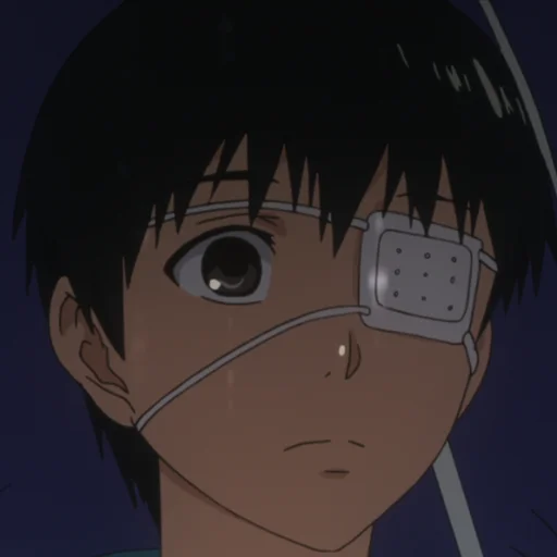 😕 Стикер «Ken Kaneki Tokyo Ghoul» для Telegram