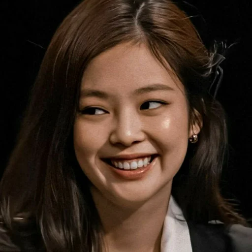 🥢 Стикер «kim jennie dark» для Telegram