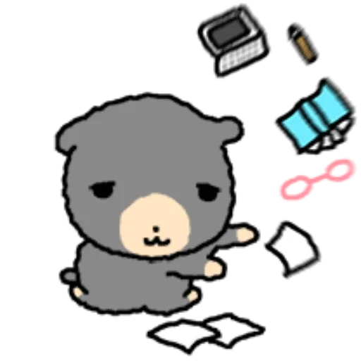 🗑️ Стикер «kkiwoong the puppy» для Telegram