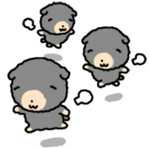 ☺️ Стикер «kkiwoong the puppy» для Telegram