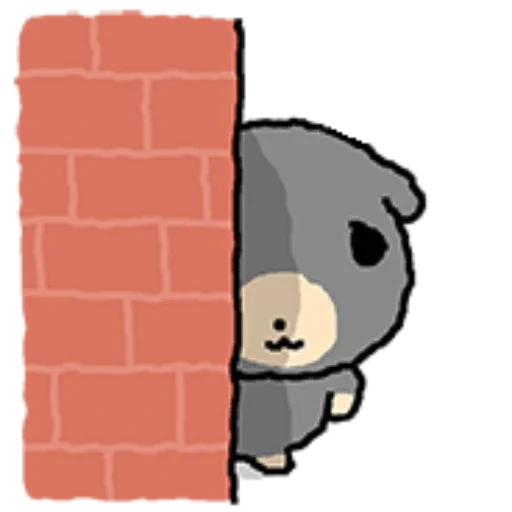 👀 Стикер «kkiwoong the puppy» для Telegram