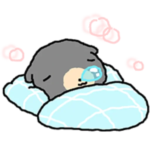 😪 Стикер «kkiwoong the puppy» для Telegram