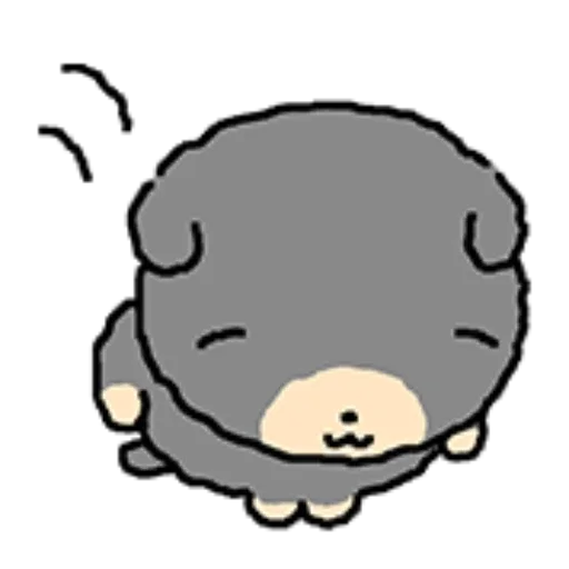 Стикерпак kkiwoong the puppy для Telegram