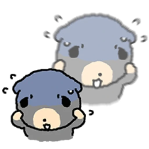 😥 Стикер «kkiwoong the puppy» для Telegram