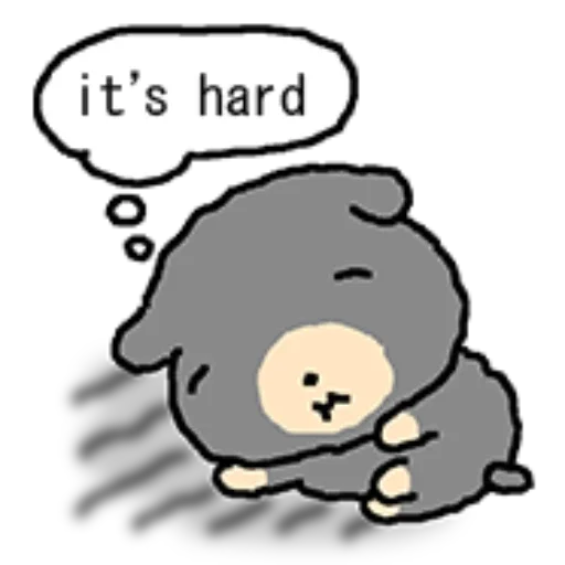 😞 Стикер «kkiwoong the puppy» для Telegram