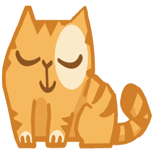 👍 Стикер «Kit Cat» для Telegram