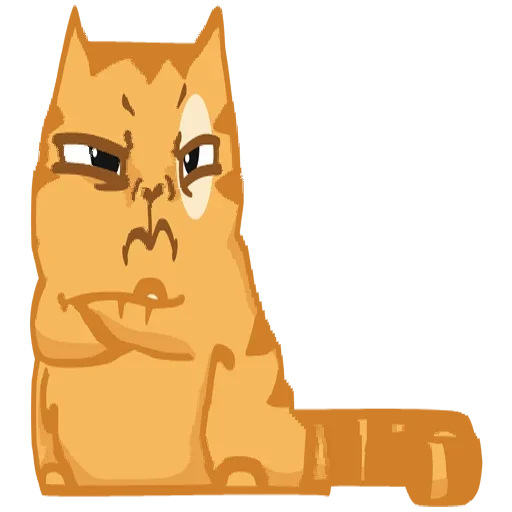 👍 Стикер «Kit Cat» для Telegram