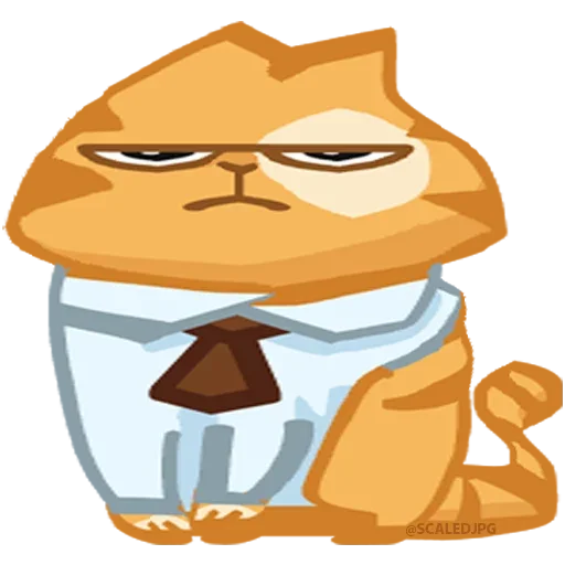 👍 Стикер «Kit Cat» для Telegram