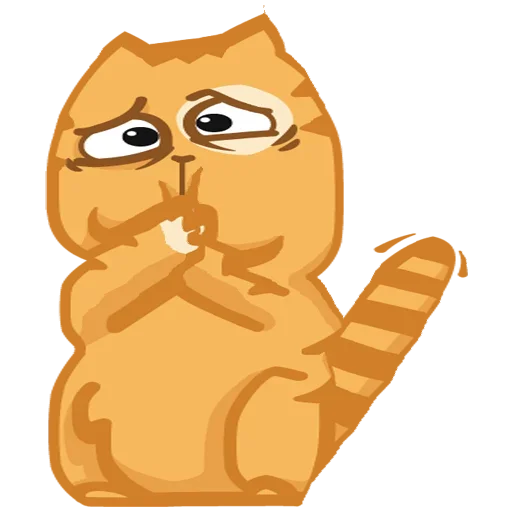👍 Стикер «Kit Cat» для Telegram