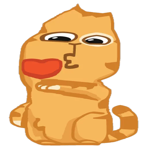 👍 Стикер «Kit Cat» для Telegram