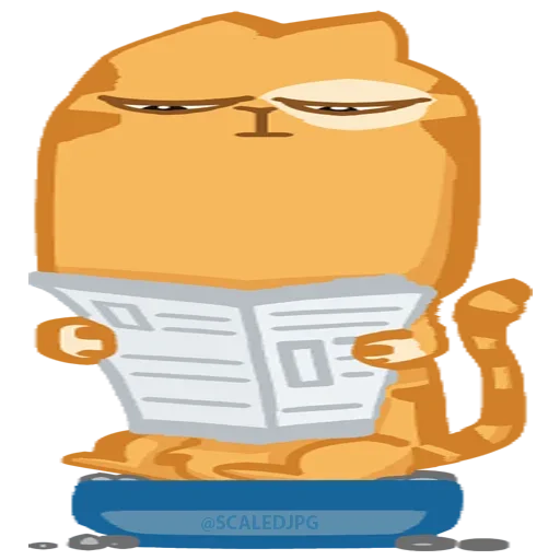 👍 Стикер «Kit Cat» для Telegram