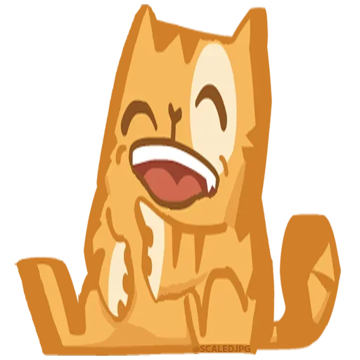 👍 Стикер «Kit Cat» для Telegram