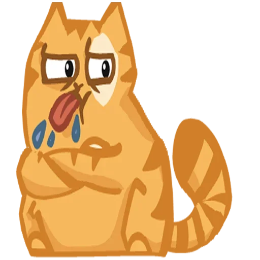 👍 Стикер «Kit Cat» для Telegram