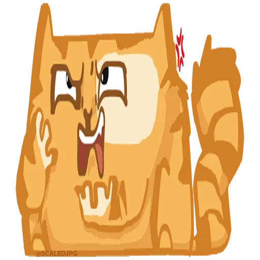 👍 Стикер «Kit Cat» для Telegram