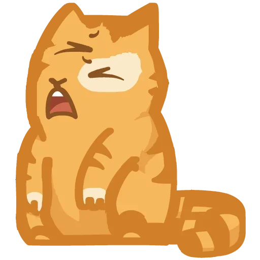 👍 Стикер «Kit Cat» для Telegram