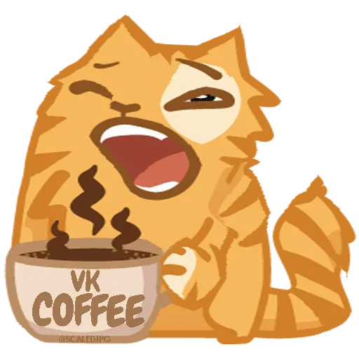 👍 Стикер «Kit Cat» для Telegram
