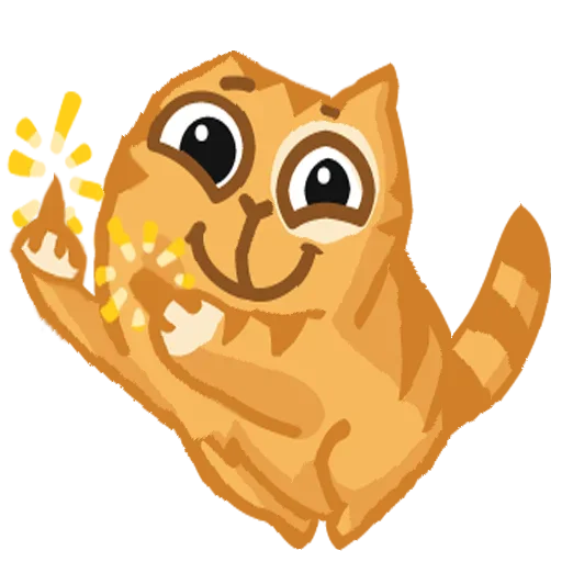 👍 Стикер «Kit Cat» для Telegram