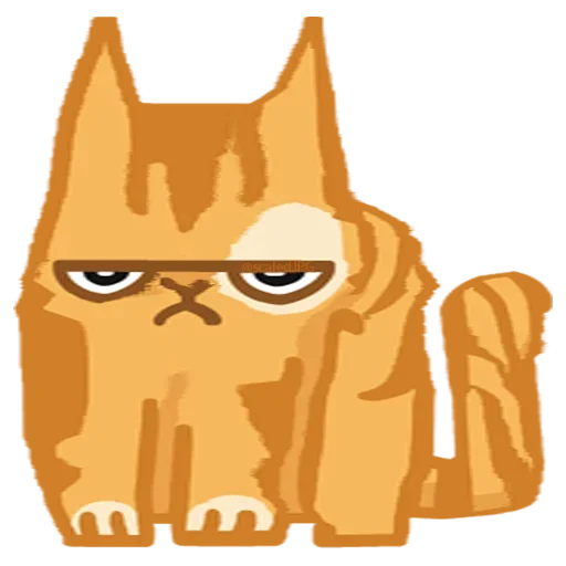 👍 Стикер «Kit Cat» для Telegram