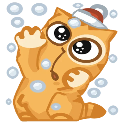 👍 Стикер «Kit Cat» для Telegram