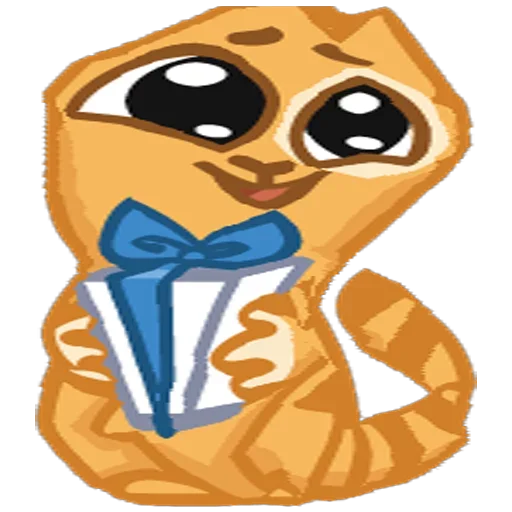 👍 Стикер «Kit Cat» для Telegram