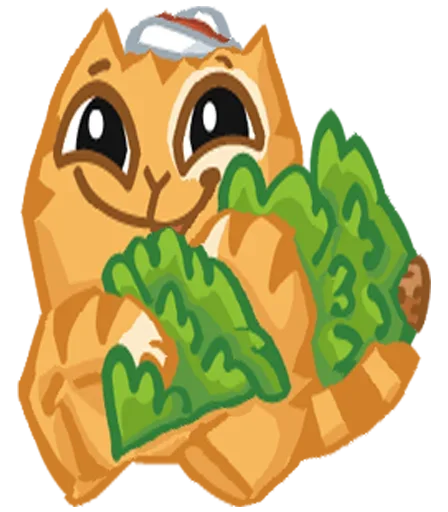 👍 Стикер «Kit Cat» для Telegram