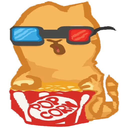 👍 Стикер «Kit Cat» для Telegram