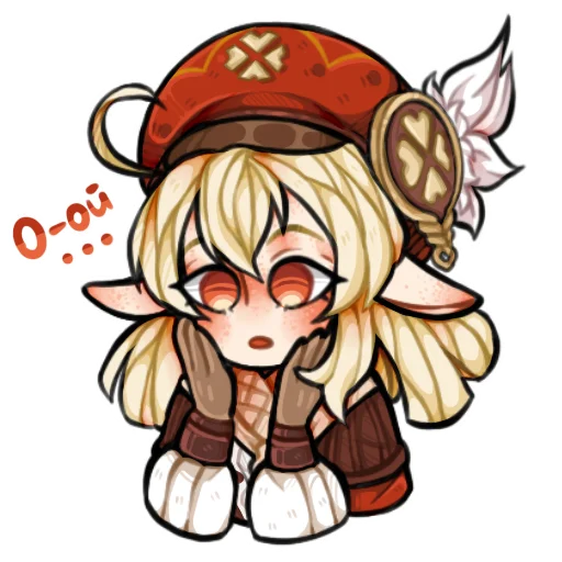 Стикерпак KleeBestGirl_ для Telegram