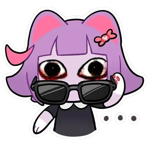 😦 Стикер «nyazhki» для Telegram