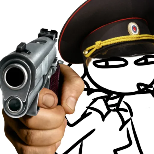 😐 Стикер «klounadobanan» для Telegram