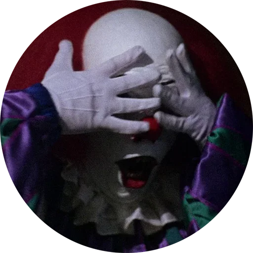 ☹️ Стикер «Dancing Clown» для Telegram
