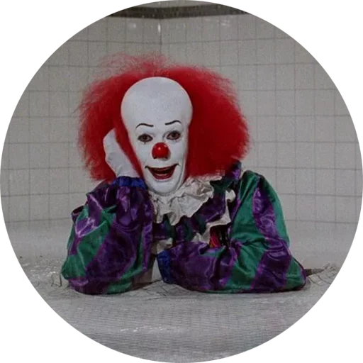 🙁 Стикер «Dancing Clown» для Telegram
