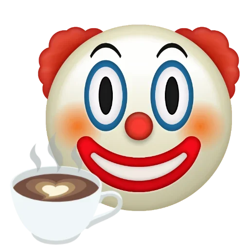 🤥 Стикер «Клоунизм» для Telegram