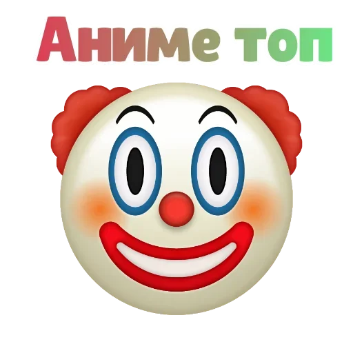 🤯 Стикер «Клоунизм» для Telegram
