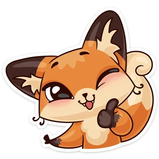 👍 Стикер «мур мур ня» для Telegram