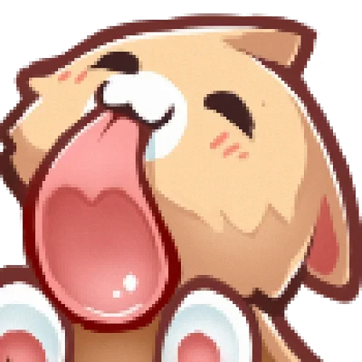 😜 Стикер «мур мур ня» для Telegram