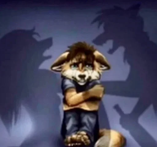 😔 Стикер «мур мур ня» для Telegram