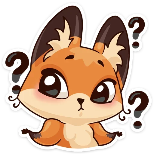 ❔ Стикер «мур мур ня» для Telegram
