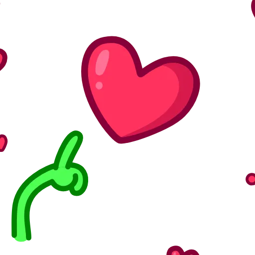 ❤️ Стикер «Клубнично» для Telegram
