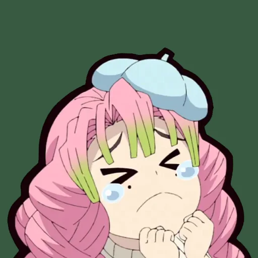 💖 Стикер «Mitsuri Kanroji Мицури Канроджи» для Telegram